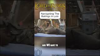 navigating TheRatings in LOTR  The Lord of The Rings Behind The Scenes lordoftherings [upl. by Ase2]