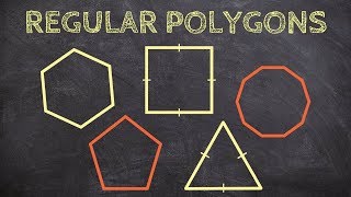 What is the definition of a regular polygon and how do you find the interior angles [upl. by Burne]