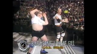 Blue Meanie amp Duane Gill vs The Acolytes Shotgun Dec 19th 1998 [upl. by Cletus546]