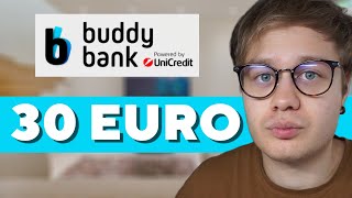 30 EURO CON BUDDYBANK  NUOVA PROMOZIONE 2023 [upl. by Weed]