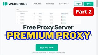 Free Proxy List 2023 Part2  How to get a Free Premium Proxy List  Free Proxy Website 2023 [upl. by Alexio485]