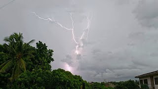 Lightning In Mandaue City  Cebu 05082024 [upl. by Harned]