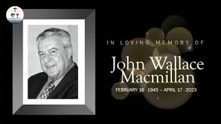 Service of Thanksgiving for the Life of Pastor John Wallace Macmillan MOH [upl. by Jaffe517]