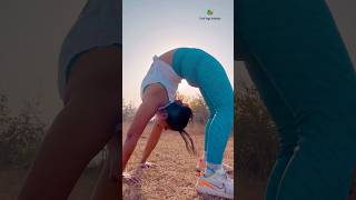 Starting chakrasana variation yogaurmi shorts yogapose shortvideo yogaasana yoga [upl. by Oivat]