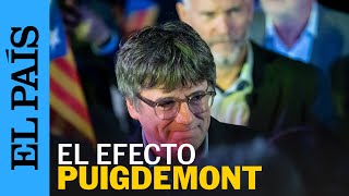 ELECCIONES EN CATALUÑA  Ruta 12M El efecto Puigdemont en las elecciones catalanas  EL PAÍS [upl. by Hayman]