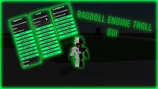 Roblox Ragdoll Engine Troll Gui  Crash Server bomb all and More [upl. by Latt87]