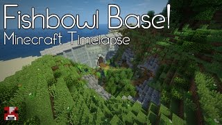 Minecraft Timelapse  The Fishbowl Base WORLD DOWNLOAD [upl. by Mateya112]