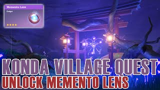 KONDA VILLAGE amp MEMENTO LENS QUEST GUIDE Needed to unlock Underwater Cave  Genshin Impact [upl. by Thgiwd489]