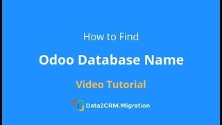 How to Find Database Name in Odoo [upl. by Agostino800]