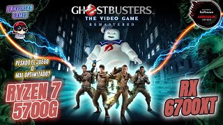 GHOSTBUSTERS REMASTERED 2  🟥 RYZEN 7 5700G  RX 6700XT 🟥 GRAFICOS INTEGRADOS 👻🔫🎒🟥💯 [upl. by Lelith]