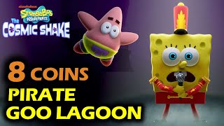 Pirate Goo Lagoon All Coin Locations  SpongeBob SquarePants The Cosmic Shake [upl. by Harden]