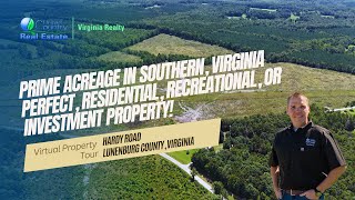 Prime acreage in Southern VA  3 tractsPerfect Residential Recreational or Investment Property [upl. by Ydnic]