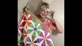 How to Make a Blooming Nine Patch Quilt with Lori Allison  Part 1 [upl. by Lattonia]