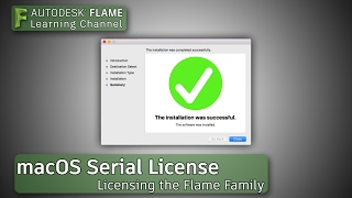 Licensing the Flame Family  macOS Serial License [upl. by Ayra]