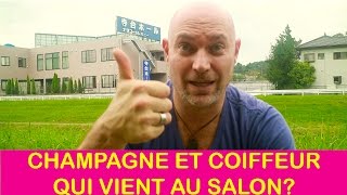 Champagne et coiffeur au salon [upl. by Lekcar]