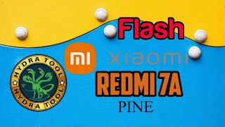 flash xiaomi redmi 7a pine via hydra dongle  hydra tool [upl. by Sampson290]