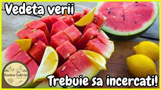 🍉TREBUIE SA MANCATI PEPENE ROSU ASA  Cum sa te răcorești VARA 🍉 [upl. by Ewald942]