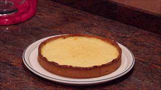 FLAN PARISINO Flan Pâtissier  RECETA TARTA DE CREMA PASTELERA con Base de Masa Quebrada [upl. by Ojytteb]