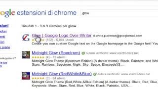 Come Cambiare Il Logo Di Google In Modo Permanente Google Chrome HD [upl. by Norm]