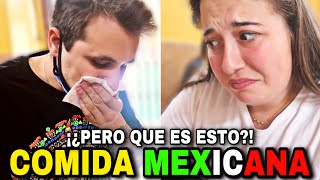 PROBANDO COMIDA MEXICANA EN MÉXICO 🇲🇽 POR PRIMERA VEZ 🔥 esto es demasiado [upl. by Donal]