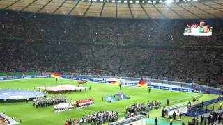 Deutschland vs Türkei  Die Nationalhymnen 20101008 Berlin HD [upl. by Eiramnna]