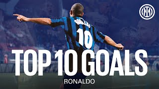 TOP 10 GOALS  RONALDO ⚫🔵 [upl. by Aidin]