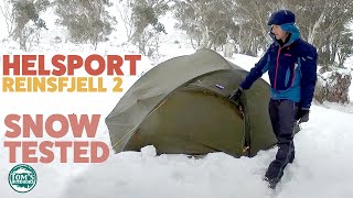 Helsport Reinsfjell 2  2 Person 4 Season Dome Tent [upl. by Ecnedurp]