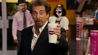 Dunkaccino but Walter White is in the Dunkin Donuts background doing nothing [upl. by Roxie]