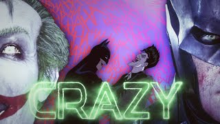 Batman amp Joker 【Tribute】  Crazy 「MV」 [upl. by Marmawke990]