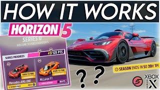 Forza Horizon 5 Festival Playlist EXPLAINED How to get Points FH5 Festival Playlist Guide [upl. by Enialehs]