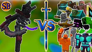 Reworked Mutant Wither Skeleton vs Every other mutant mods [upl. by Rodmann]