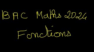 BAC 2024 Maths Liban Mai 2019 Exercice 1 Fonctions [upl. by Hteazile]