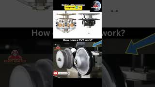 How Does a CVT Transmission Really Work 🔄🚗 [upl. by Wolbrom]