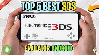 TOP 5 BEST 3DS EMULATORS FOR ANDROID IN 2023 [upl. by Novej]