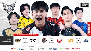 🔴 LIVE  MPL ID S14  Regular Season Hari 3 Minggu 9  Bahasa Indonesia [upl. by Jeromy]