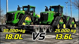 NEW John Deere 9RX 830 VS 9RX 640 Size Comparison  New Update  February 28 Launch [upl. by Iccir]