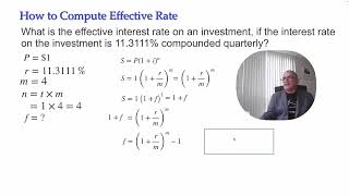 The Effective Rate of Interest [upl. by Linea]