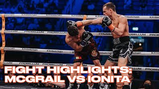 Fight Highlights Peter McGrail debuts for Probellum vs Ionita [upl. by Rann]