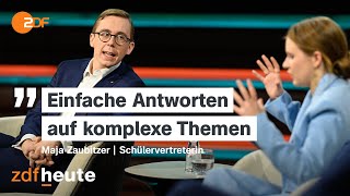 Schülervertreterin Das macht die AfD bei Jugend so erfolgreich  Markus Lanz vom 10 Oktober 2024 [upl. by Giuseppe]