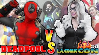 Deadpool vs LA Comic Con 2023 [upl. by Dleifrag254]