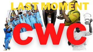 CWC Winning Moments  1975  2019 [upl. by Corrianne661]