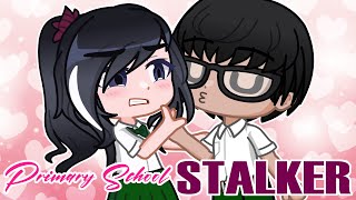 📖 MY PRIMARY SCHOOL STALKER first kiss 💘  Gacha Storytime [upl. by Eelesor565]