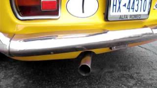 alfa romeo 1750 gtv magnaflow exhaust [upl. by Ferguson]