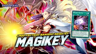 NEW MAGIKEY DECK  UNAFFECTED AND UNDERATTED DECK Dreaded Conspiracy Master Duel [upl. by Eiggem509]