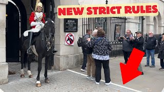 Kings Guard Horses Return with New Rules – See New STRICT Safety Measures [upl. by Ssenav617]