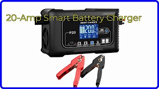 REVIEW 2024 20Amp Smart Battery Charger ESSENTIAL details [upl. by Ringler]