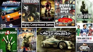 How to Download Highly Compressed Games For Android And PC 100 Working [upl. by Leggat803]