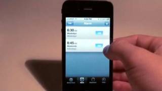 How to Set Your iPhone Alarm Clock [upl. by Drusus]