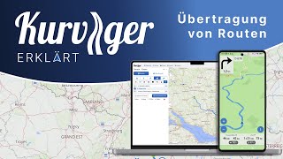 Kurviger Erklärt  Routenübertragung [upl. by O'Callaghan]