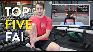 BEST EXERCISES for FAI Hip Impingement [upl. by Zingg408]